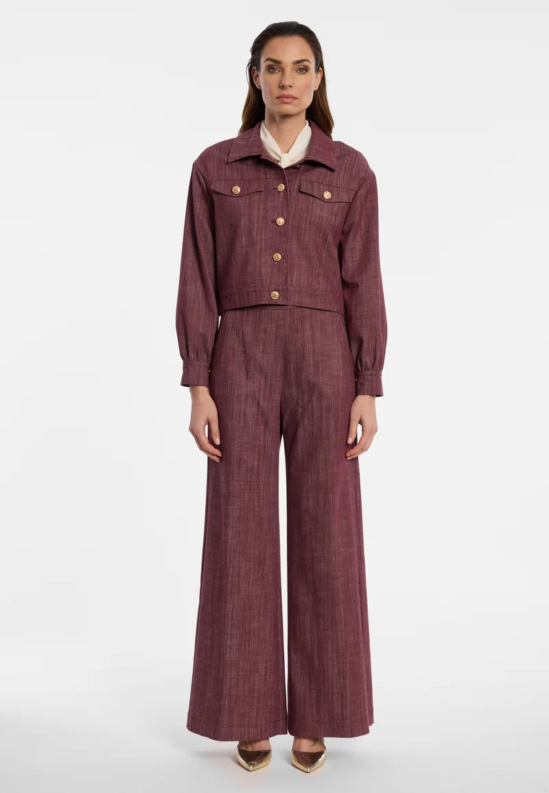 Cropped Jeansjacke Enlisary