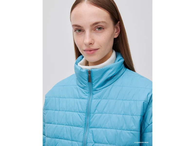 Leichte Daunenjacke mit 3/4-Ärmeln