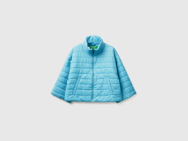Leichte Daunenjacke mit 3/4-Ärmeln
