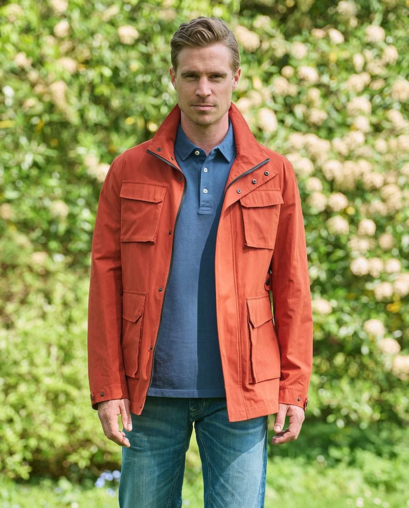 Fieldjacket für Herren "Standford" in burnt orange