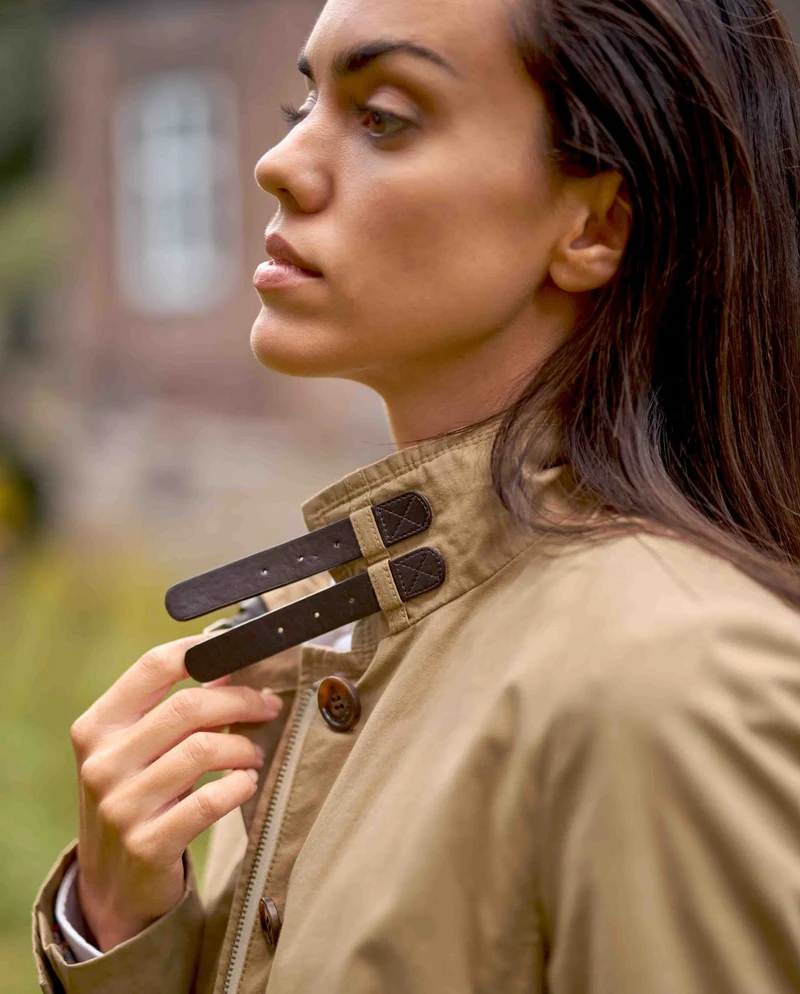 Damen Kurzmantel "Victoria" in sand