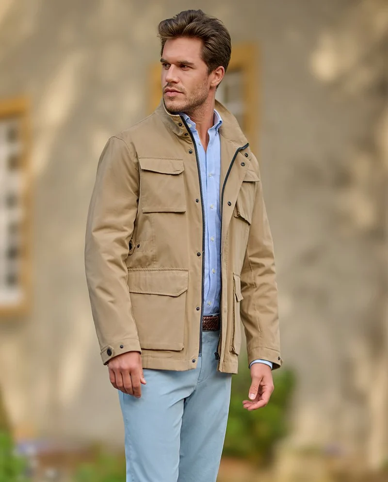 Fieldjacket für Herren "Standford" in sand