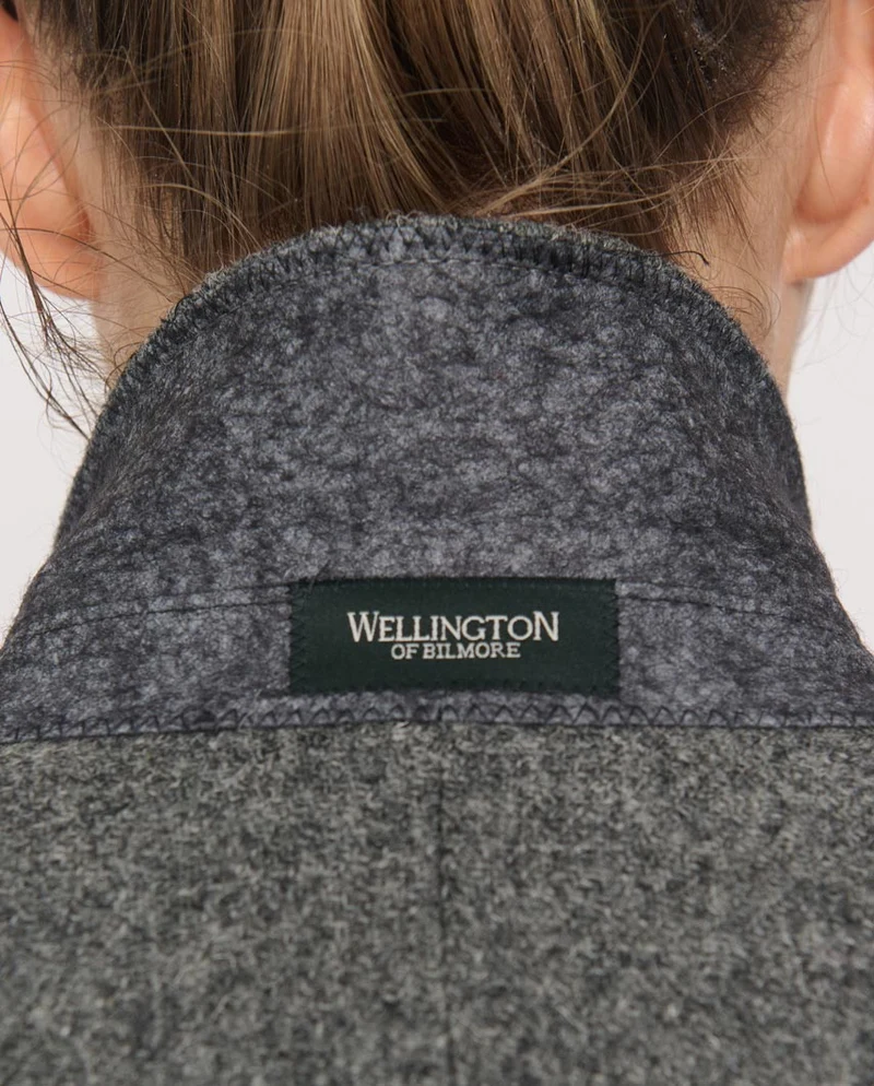 Harris Tweed Blazer "Carola" in anthra melange
