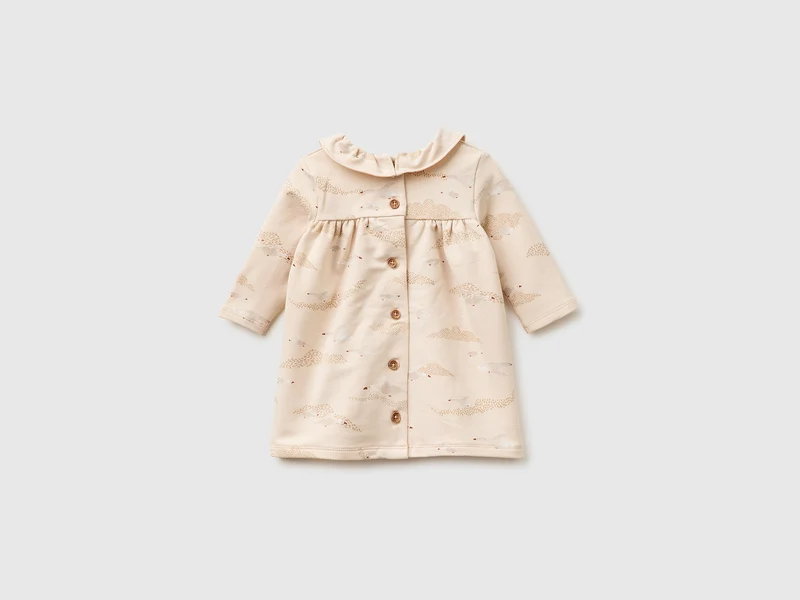 Bedrucktes Sweatshirtkleid