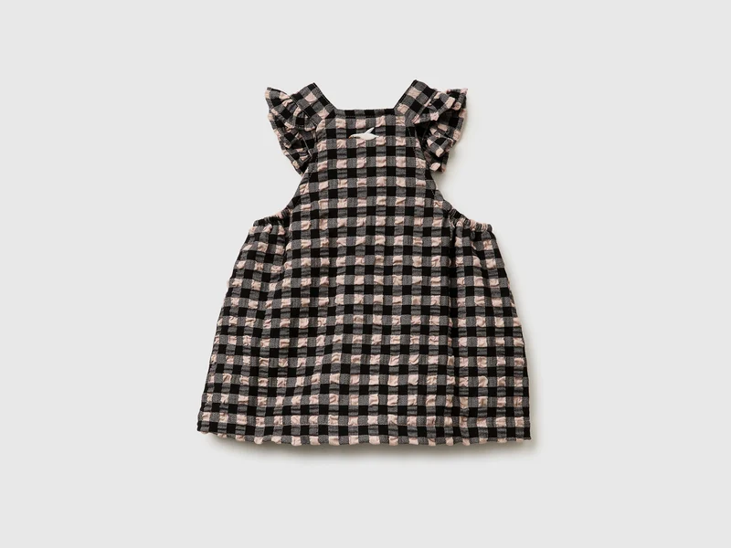 Gingham-Kleid