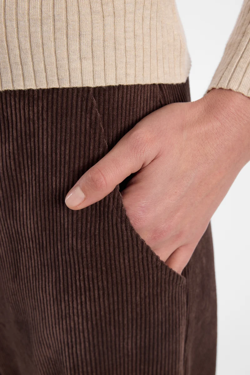 Weite Cord-Hose Enliria