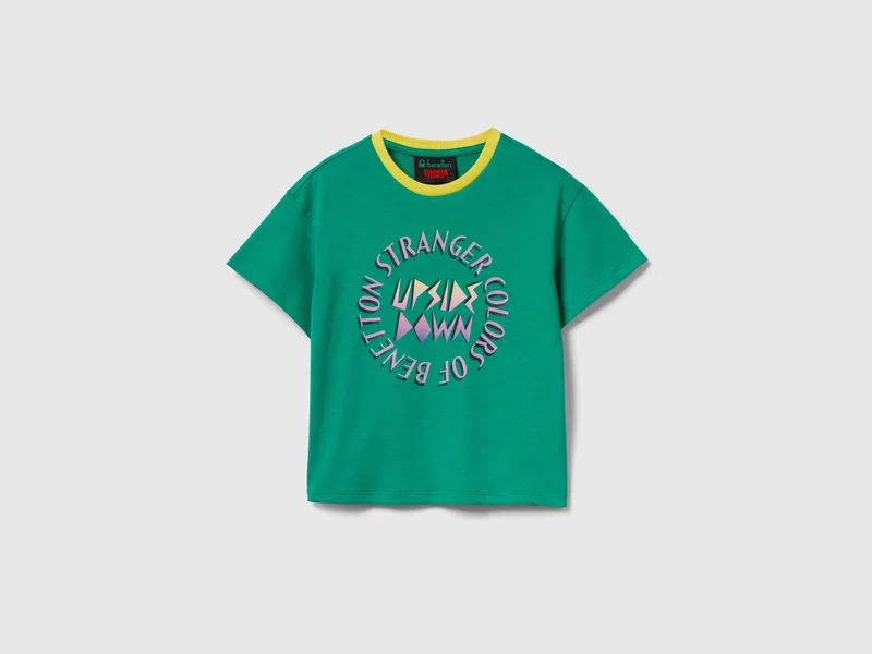 T-Shirt mit Stranger Things-Print