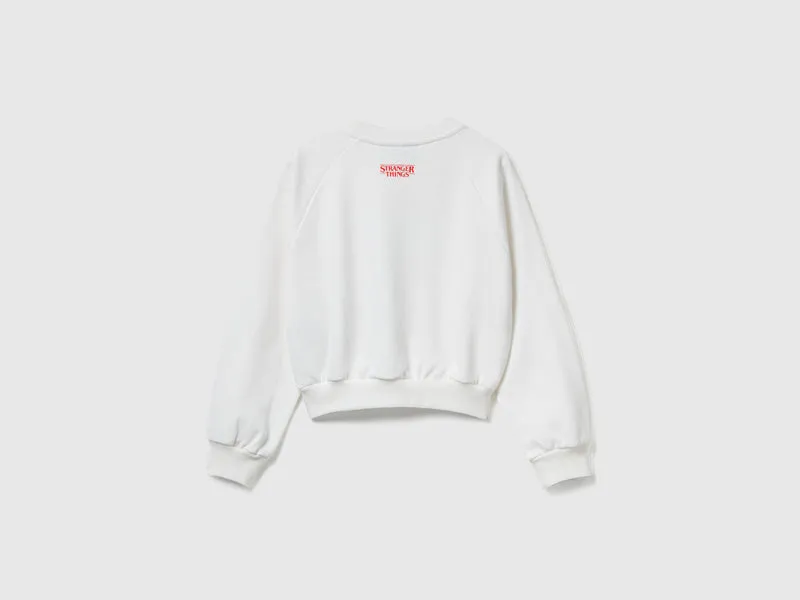 Kurzes Stranger Things-Sweatshirt