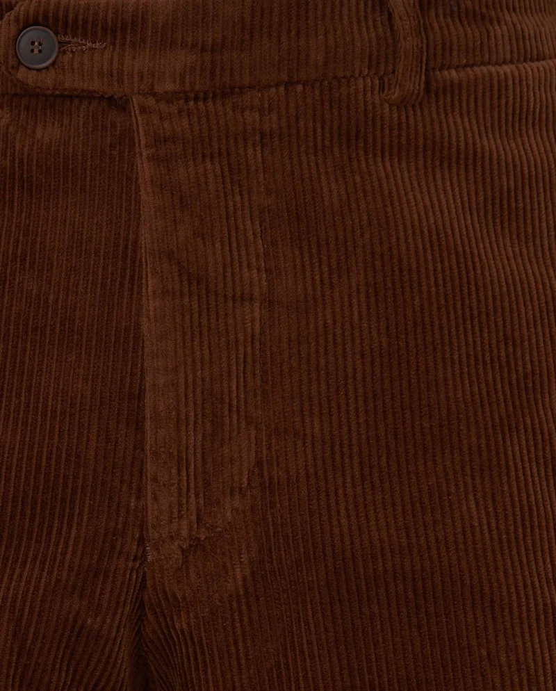 Herren Genua Cordhose "Mr. Bradley" in braun