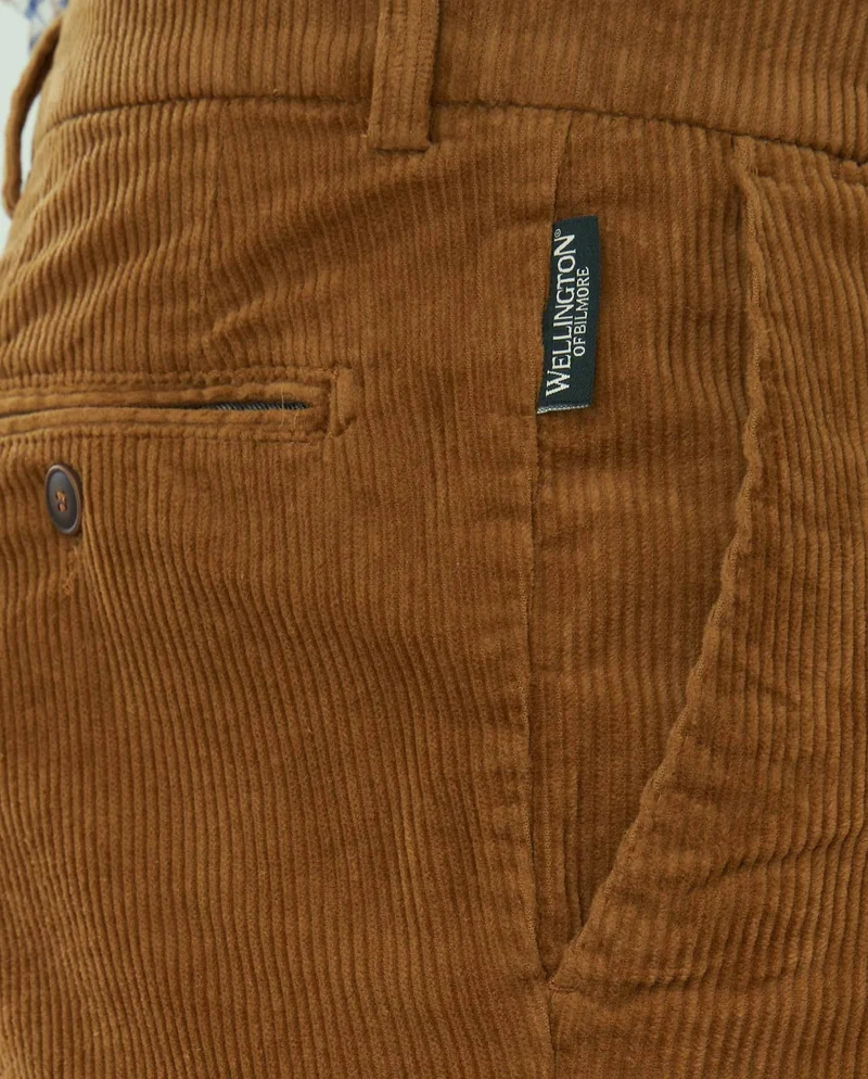 Herren Genua Cordhose "Mr. Bradley" in messing