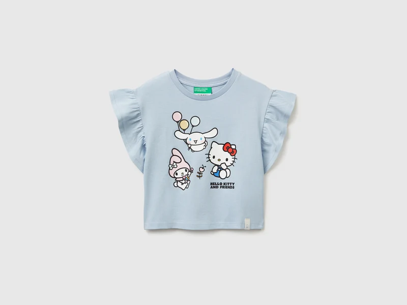 Hello Kitty T-Shirt mit Glitzer