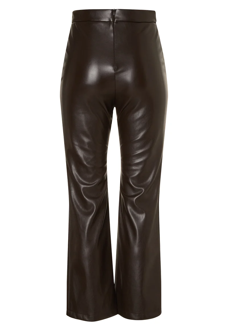 Cropped Flared Hose Elurima