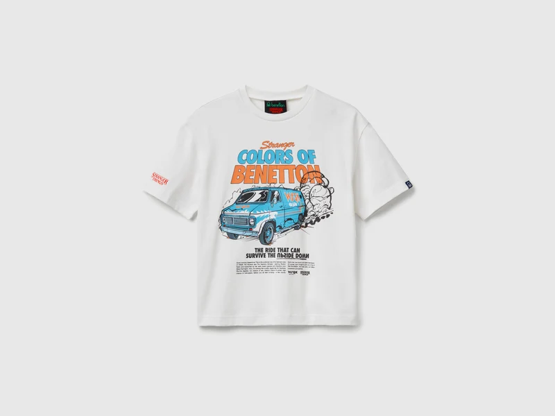 T-Shirt mit Stranger Things-Print