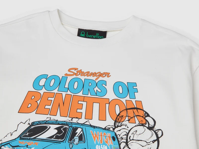 T-Shirt mit Stranger Things-Print