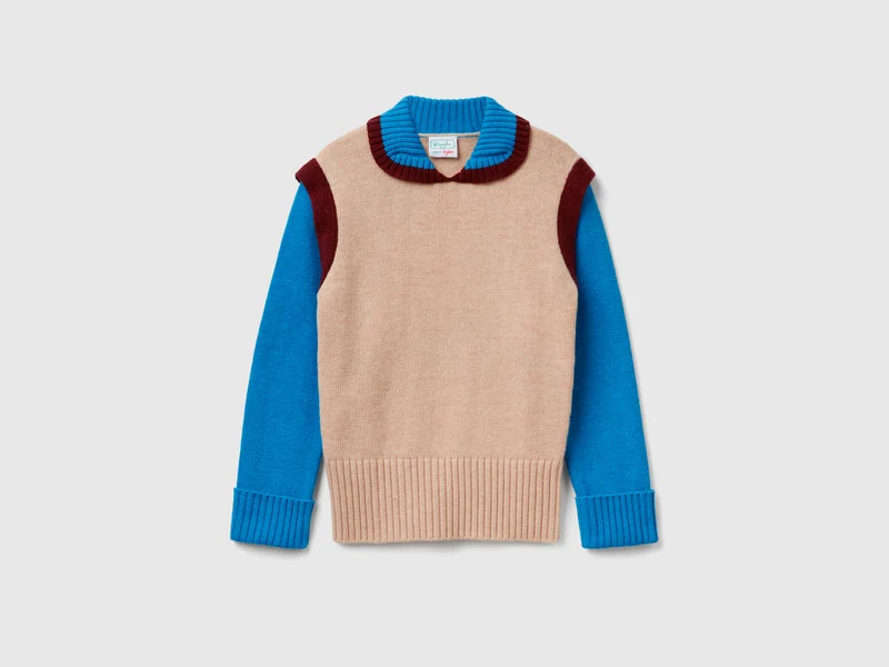 Stranger Things Pullover mit Kragen