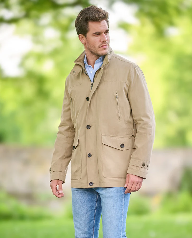 Herren Fieldjacket "Renfield" in sand
