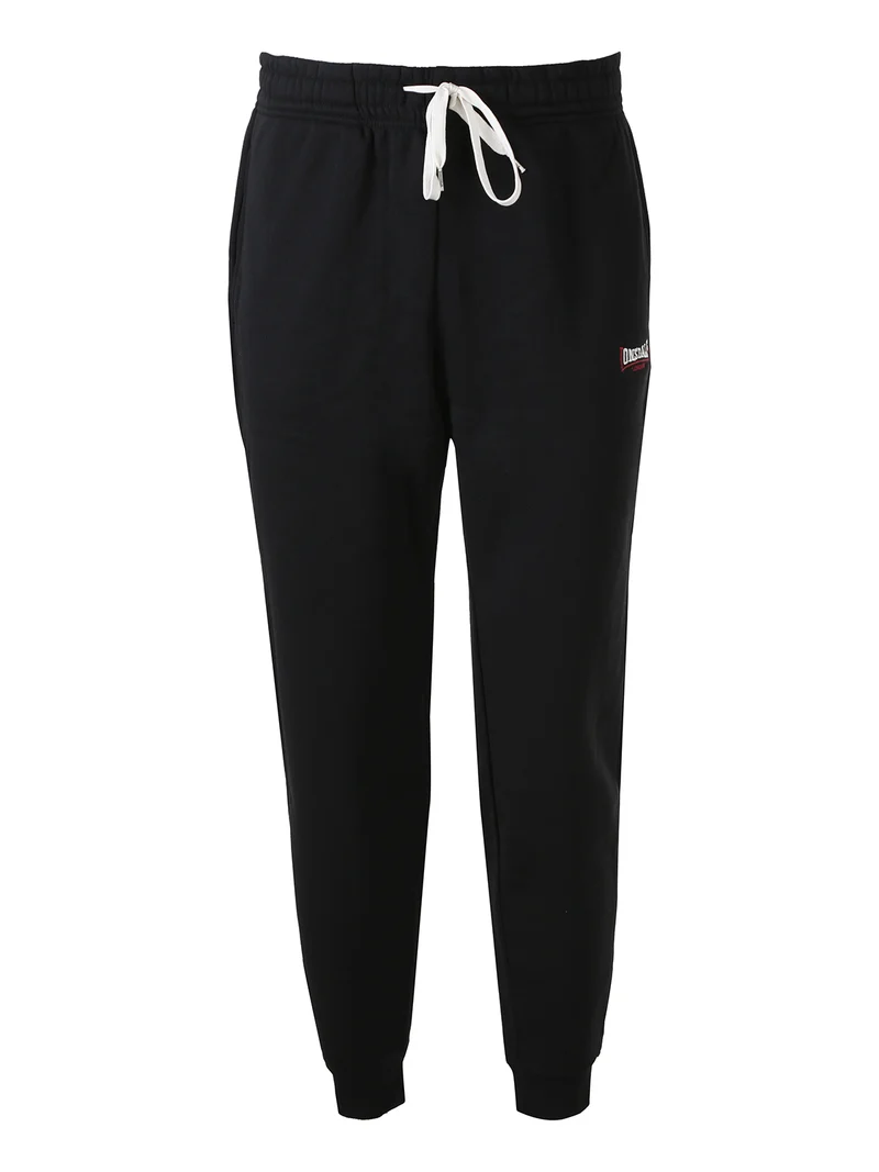 Completo tuta da uomo felpata con cappuccio e zip - nero