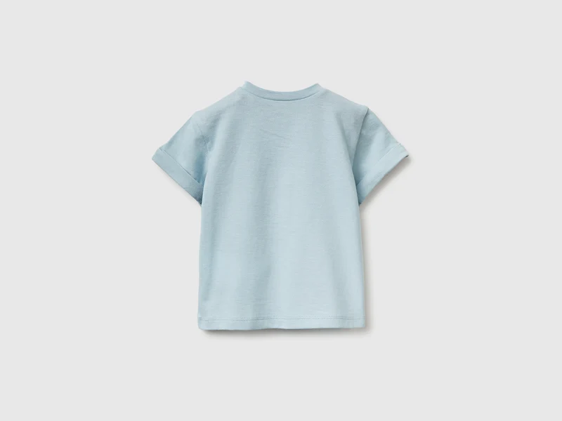 T-Shirt mit Aufnähern aus Bio-Baumwolle
