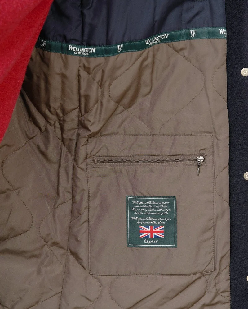 Damen-Parka „Liz Parka“ aus Woll-Kaschmir-Mix in Navy