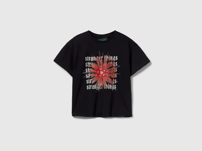 T-Shirt mit Stranger Things-Print