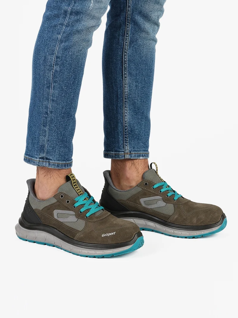 MAESTRALE Scarpe da lavoro antinfortunistiche in pelle da uomo