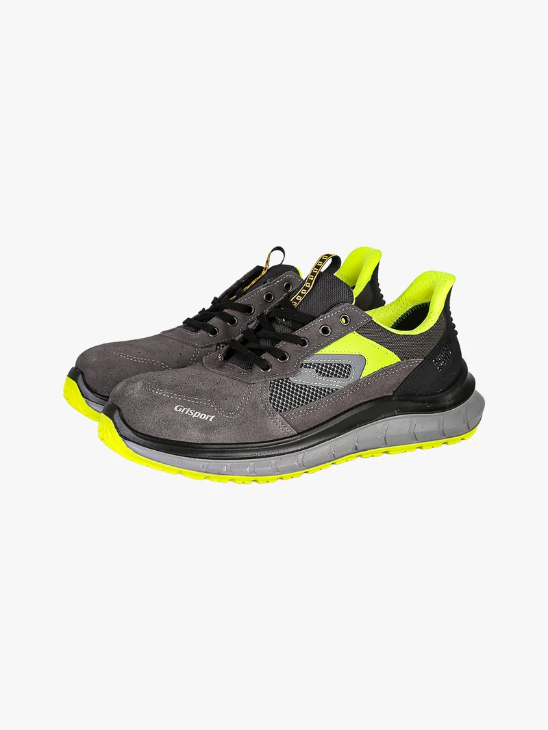 SCIROCCO Scarpe da lavoro in pelle da uomo - grigio scuro