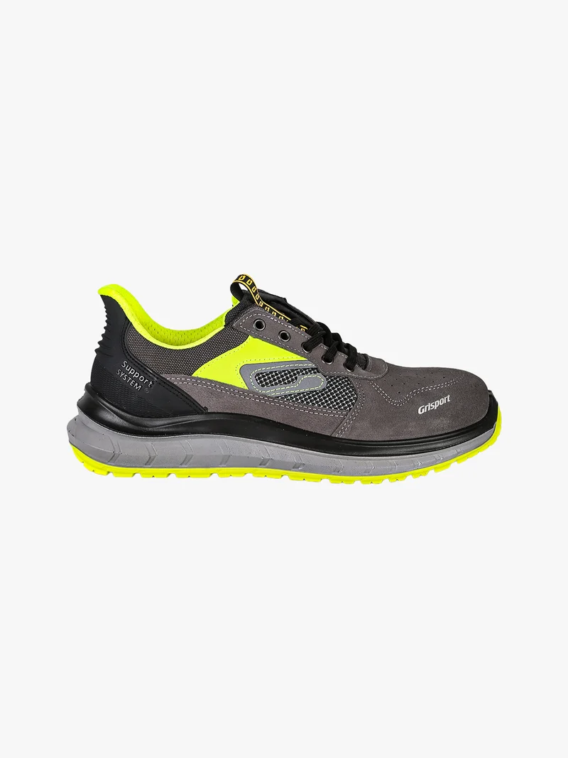 SCIROCCO Scarpe da lavoro in pelle da uomo - grigio scuro