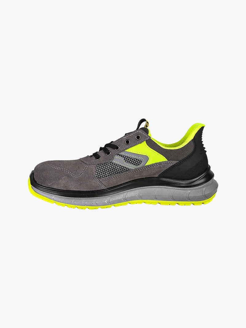 SCIROCCO Scarpe da lavoro in pelle da uomo - grigio scuro