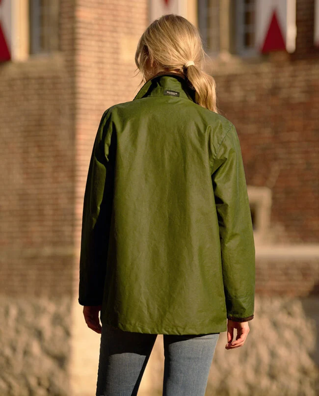 Damen Wachsjacke "Queensberg" in lemongras