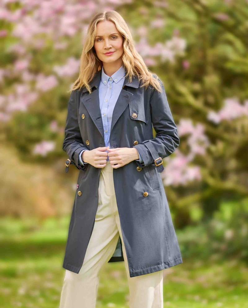 Damen Trenchcoat "Darby" in navy