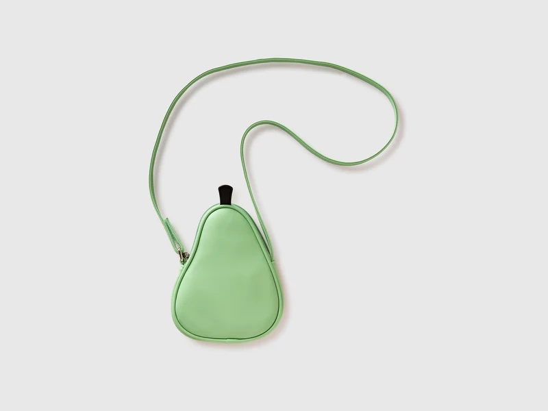 Birnenförmige Schultertasche