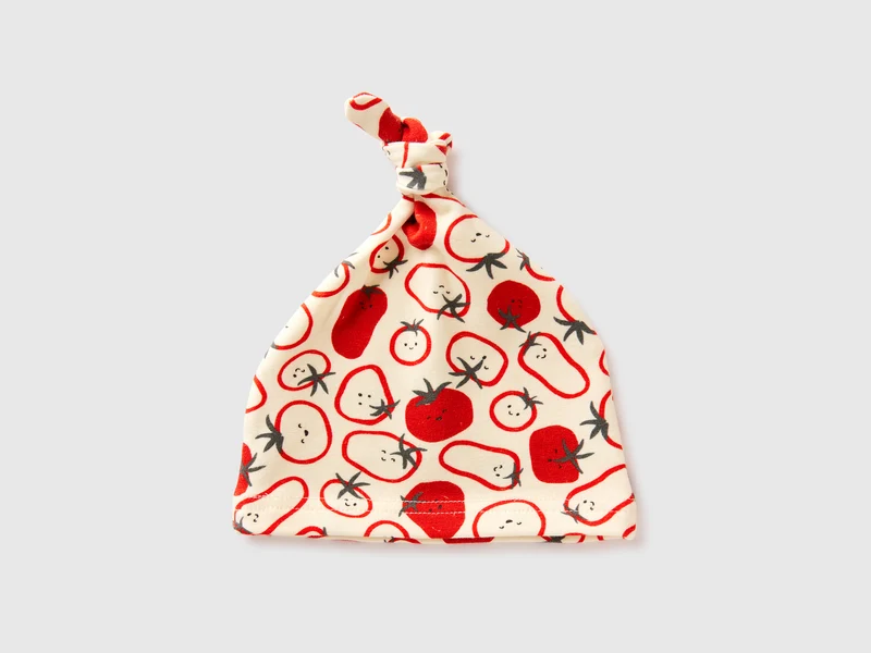 Mütze mit Tomatenmuster