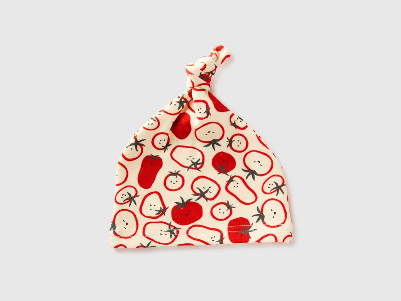 Mütze mit Tomatenmuster