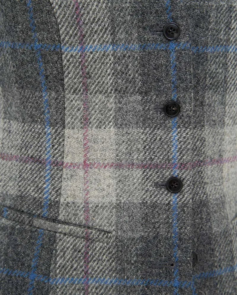 Harris Tweed Weste "Lea" in Queen Check
