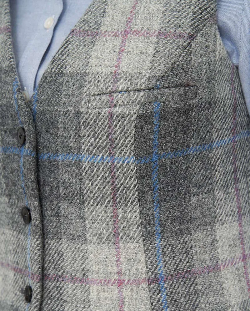 Harris Tweed Weste "Lea" in Queen Check
