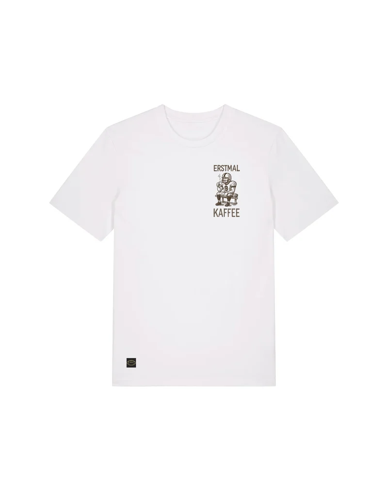 "Erstmal Kaffee" (Brust) Shirt