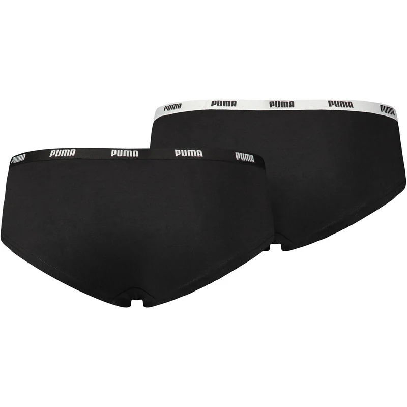 PUMA Damen Slip Iconic Hipster 2er-Pack Komfort