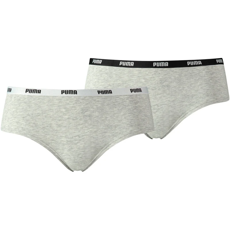 PUMA Damen Slip Iconic Hipster 2er-Pack Komfort
