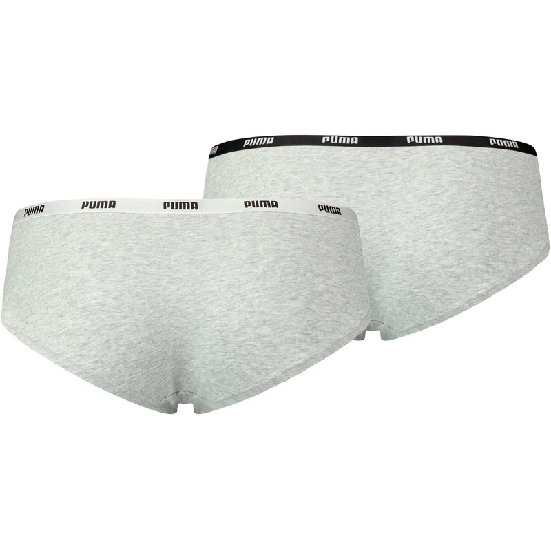 PUMA Damen Slip Iconic Hipster 2er-Pack Komfort