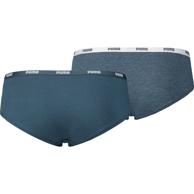 PUMA Damen Slip Iconic Hipster 2er-Pack Komfort