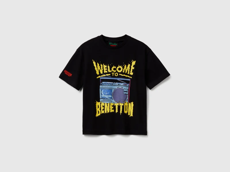 T-Shirt mit Stranger Things-Print