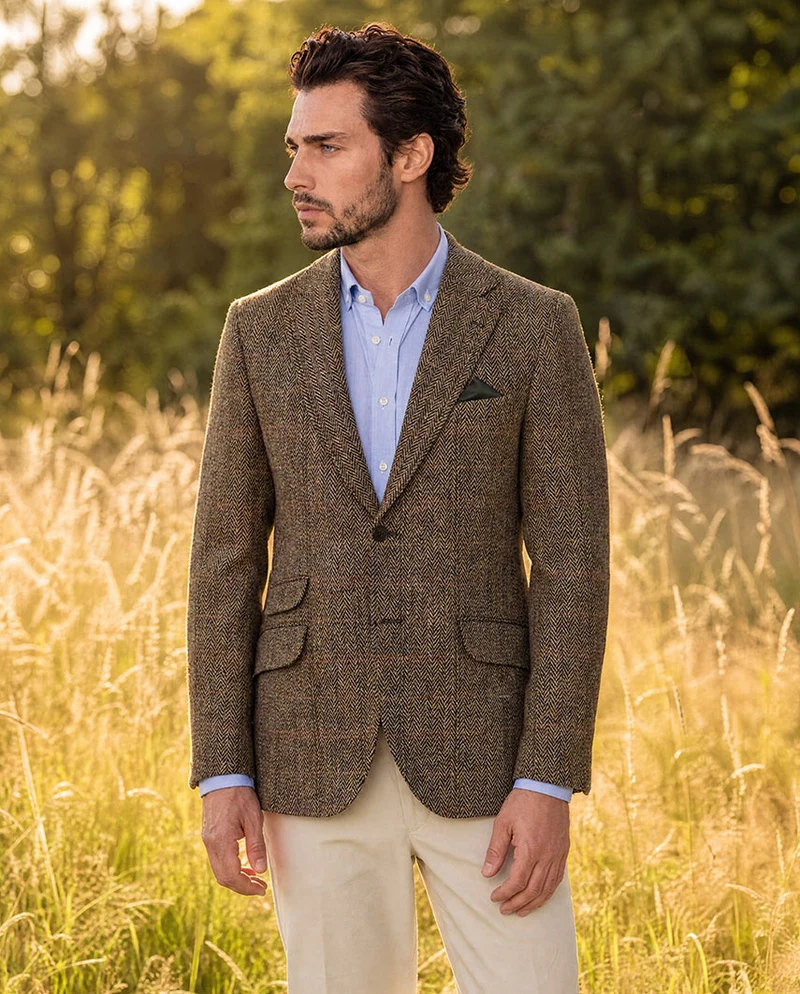 Harris Tweed Sakko "London" in King of Tweed