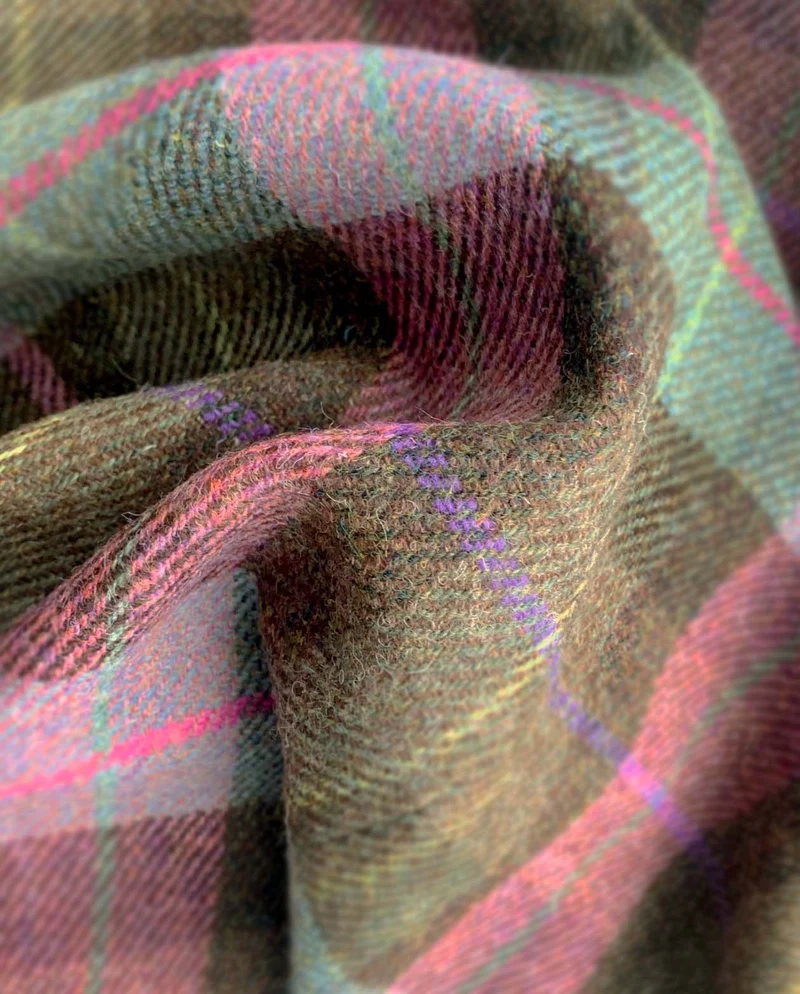 Harris Tweed Sakko "London" in tartan check