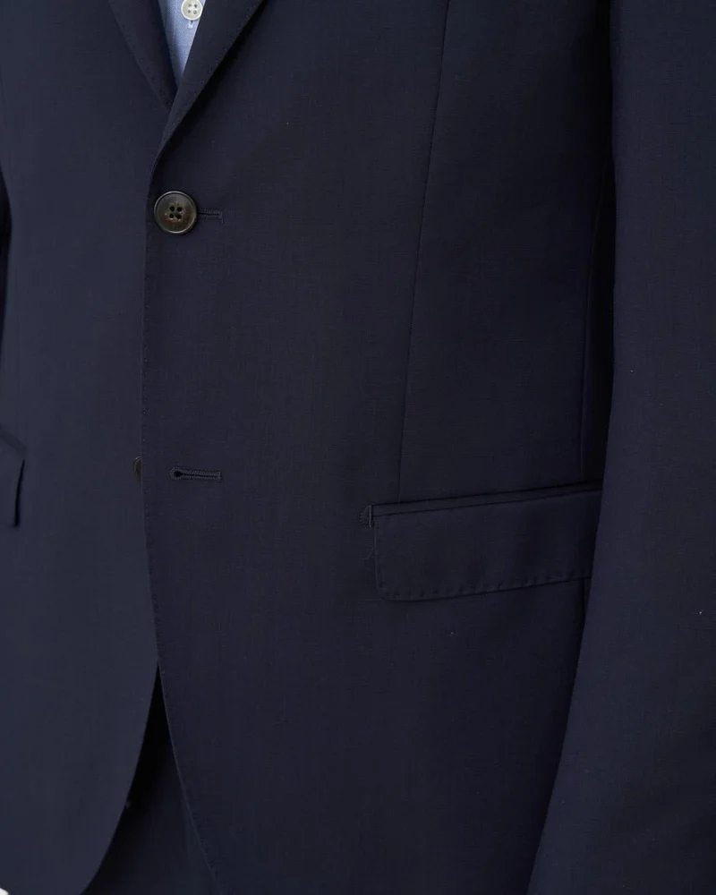 Clubsakko "Mensclub MF Suit" in navy aus Super-100’s-Schurwolle