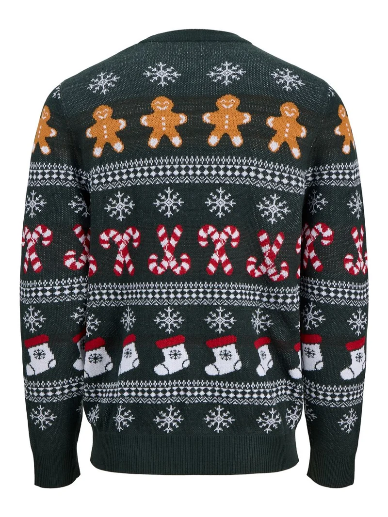 JJXMAS SANTA KNIT CREW NECK
