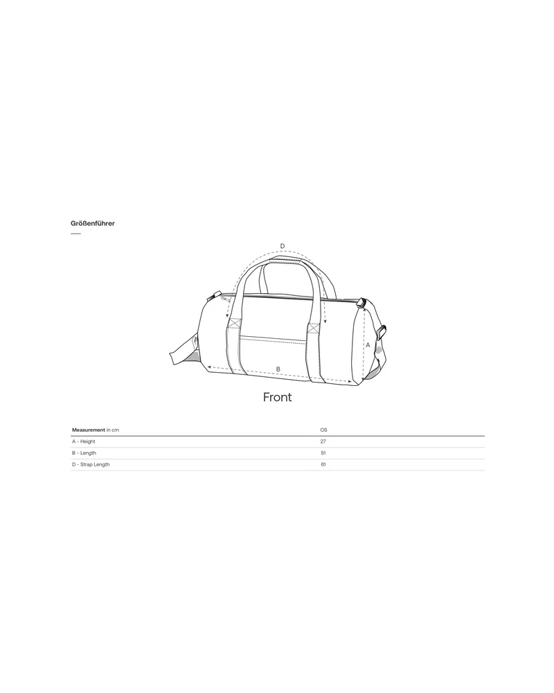 Fokus Football Duffle Bag