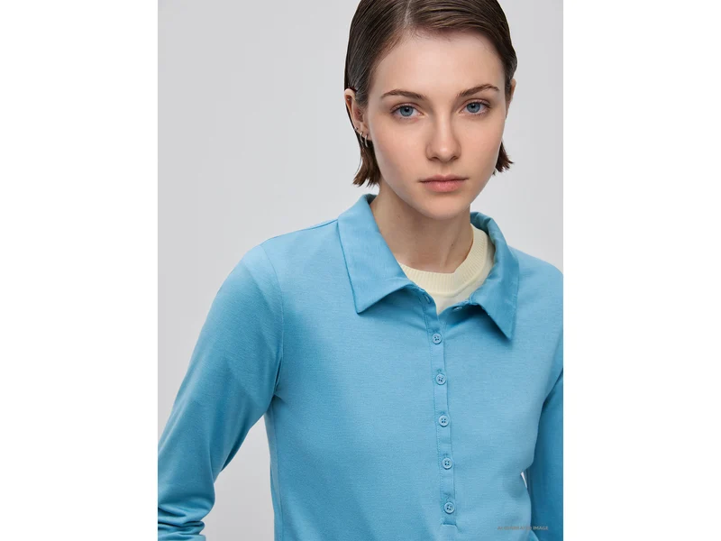 Leichtes Jersey-Poloshirt