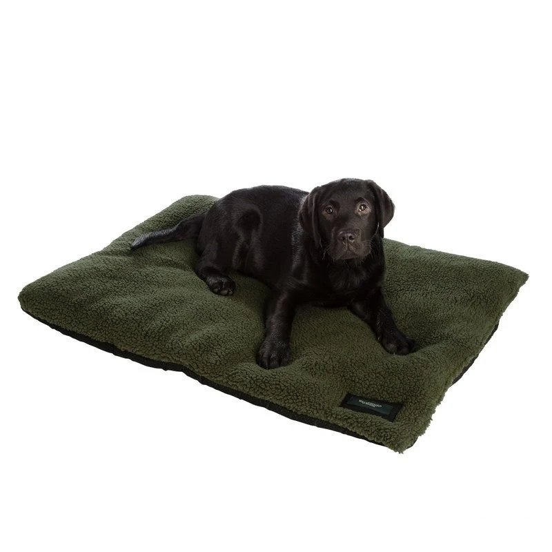 Kuscheliges Hundebett von Wellington of Bilmore in Grün