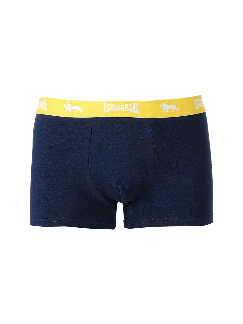 Boxer da uomo in cotone - blu scuro