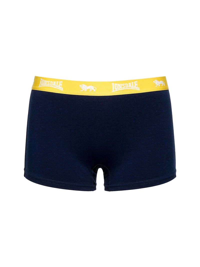 Boxer da uomo in cotone - blu scuro